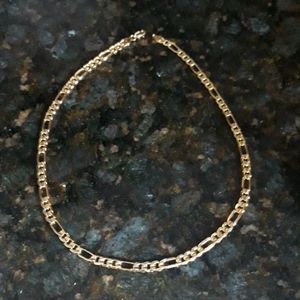 💛🧡18K Gold Stamped Link Chain Necklace 24"